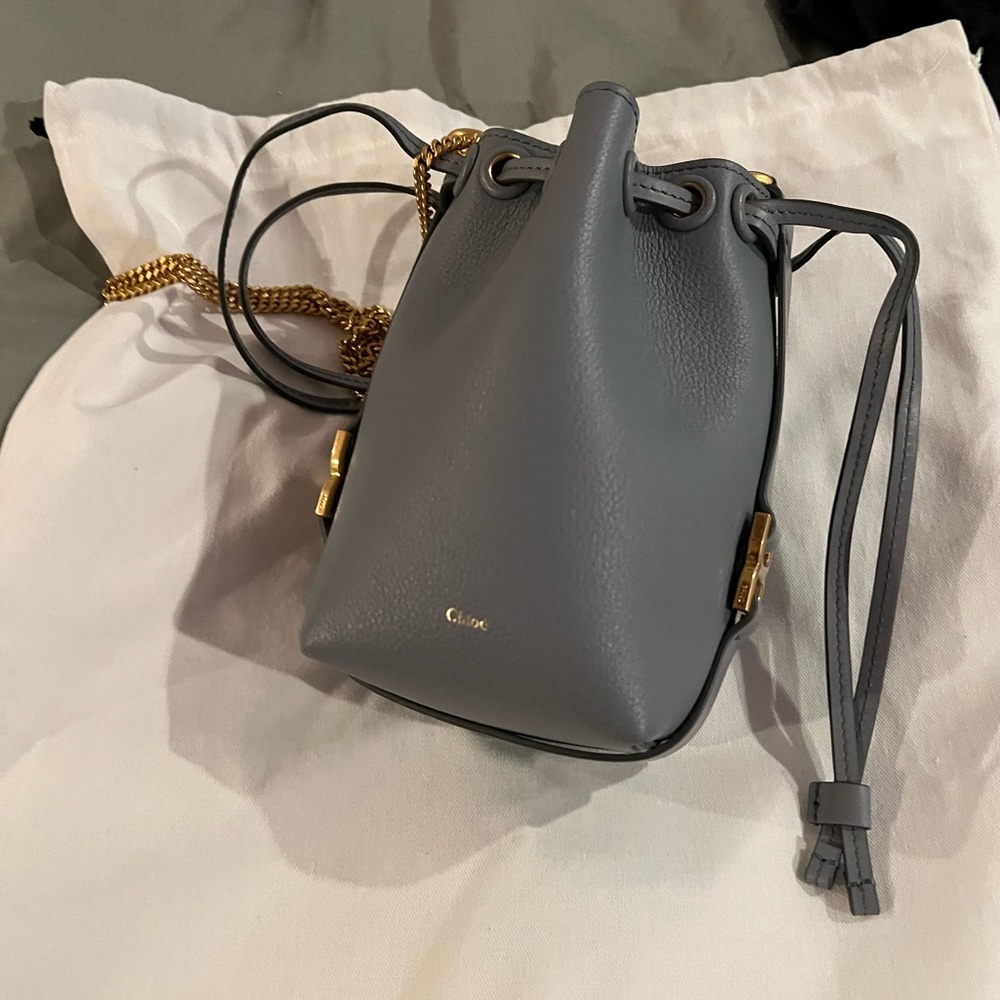 NWOT Chloe Marcie micro bucket bag
